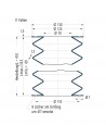 Fuelle de proteccion V6-00424 Freudenberg ehemals CFW und Simrit Simrit V6-programa estándar