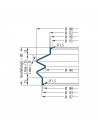 Soffietto V6-00443 Freudenberg ehemals CFW und Simrit Simrit V6-programma standard v