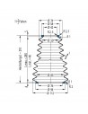Protection Bellow V6-00562 Freudenberg ehemals CFW und Simrit Simrit V6-standard range