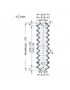 Soffietto V6-00586 Freudenberg ehemals CFW und Simrit Simrit V6-programma standard v