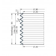soffietto V6-00841 Freudenberg ehemals CFW und Simrit Simrit V6-programma standard v
