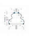 Soffietto V6-00947 Freudenberg ehemals CFW und Simrit Simrit V6-programma standard v