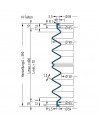 Soffietto V6-00910 Freudenberg ehemals CFW und Simrit Simrit V6-programma standard v