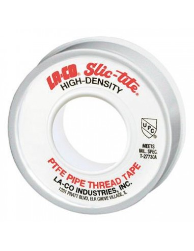 Slic-Tite PTFE Thread Tape 1/2" x600"  Marcatori LA-CO Markal v