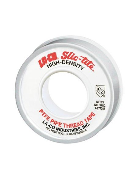 Slic-Tite PTFE Thread Tape 1/2" x600"  Marker - LA-CO Markal