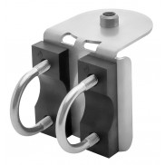 Bracket STAR rail mount 1-point G1/4 female incl. 2 U-Bolts perma-tec Perma Lubrication Systems