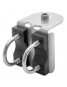 Bracket STAR rail mount 1-point G1/4 female incl. 2 U-Bolts perma-tec Perma Lubrication Systems