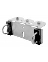 Bracket STAR rail mount 3-point G1/4 female perma-tec Perma Lubrication Systems