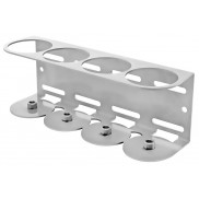 Bracket STAR Heavy Duty C-section 4-point G1/4 female, stainless steel perma-tec Perma Lubrication Systems