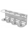 Bracket STAR Heavy Duty C-section 4-point G1/4 female, stainless steel perma-tec Perma Lubrication Systems