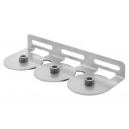 Bracket STAR Standard Duty 3-point G1/4 female perma-tec Perma Lubrication Systems
