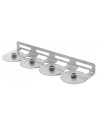 Bracket STAR Standard Duty 4-point G1/4 female perma-tec Perma Lubrication Systems