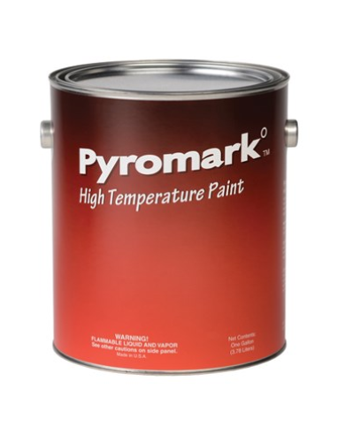 Pyromark Hochtemperaturfarbe auf Silikonbasis  Indicatori di temperatura  v