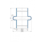 Soffietto V6-00089 Freudenberg ehemals CFW und Simrit Simrit V6-programma standard v
