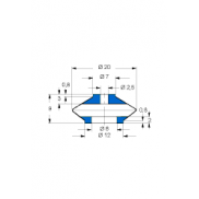 Protection Bellow V6-00469 Freudenberg ehemals CFW und Simrit Simrit V6-standard range