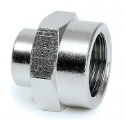 Manchon de réduction G3/8i sur G1/8i nickelé (Laiton) perma-tec perma Réducteurs / Limiteur de débit