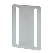 Platine de montage 110 x 70 x 2,5 mm distance entre les trous 45 mm perma-tec Raccords et autres