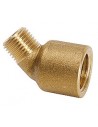 Raccordo angolare 45° M10x1e x G1/4i A306 perma-tec perma gomiti v