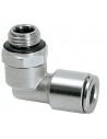 Raccordo G1/8e per tubo eØ 6 mm 90° - girevole perma-tec perma Tubi e Raccordi v
