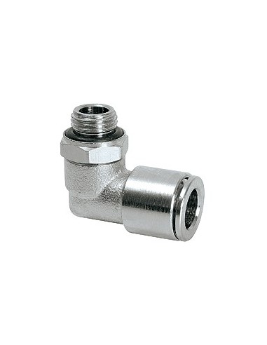 Hose Connector G1/8a 90 ° - adjustable perma-tec perma Tube connections / Tubes
