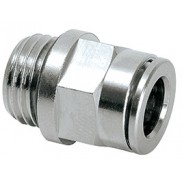 Raccord pour flexible G1/4e pour flexible eØ 8 mm droit perma-tec perma Raccords de flexibles / Flexibles